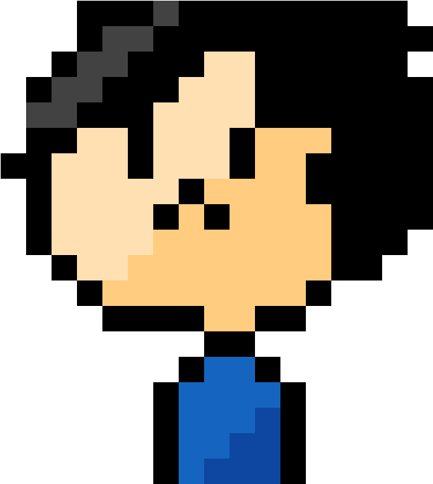 Nicholas/ My Big Brother - Super Mario Pixel Art Png (1184x1184)
