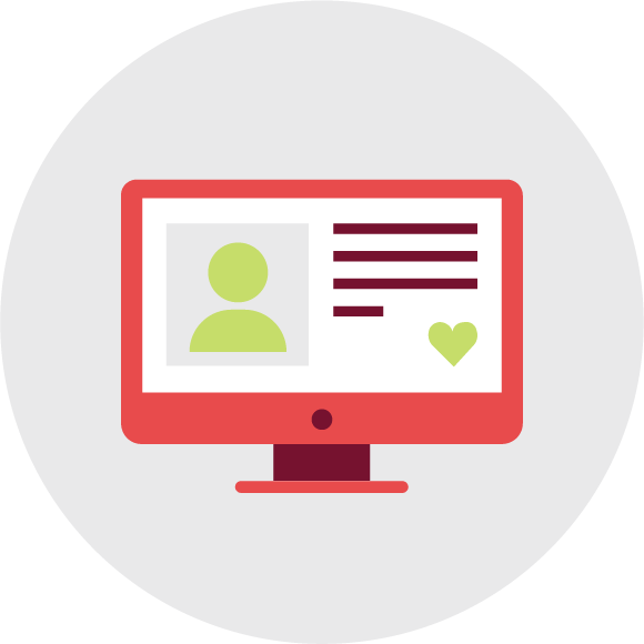 Responsive Web Development Services Roller Ux Visual - Circle (580x580)