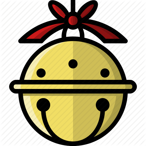 Banner Free Library Christmas By Icopops Decoration - Sleigh Bell Icon (512x512)