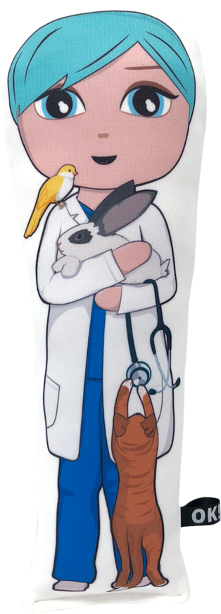 Vet Doll For Girls An Aspirational Doll By Ok Dolls - Veterinary Physician (1024x1024)