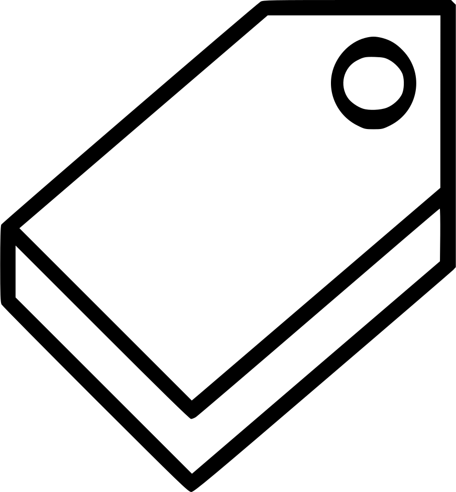 Online Finance Price Tag Sale Shopping Comments - Line Art (908x980)