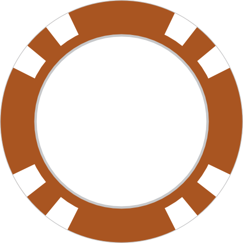 Png Free Library Casino Chips Clipart - Transparent Green Bay Packers Clip Art (500x500)