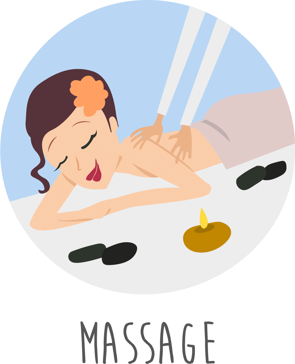 Nurse Graphics Clip Art Free - Massage Spa Cartoon Png (966x1194)