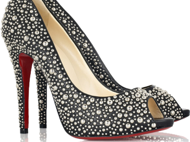 Heels Clipart Lady Footwear - Ladies Fancy Shoes Png (640x480)