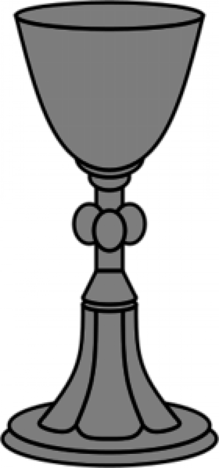 Chalice Clipart - Chalice Vector (450x961)