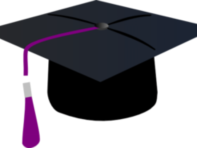 Mortarboard Cliparts - Graduation Cap Pink Tassel (640x480)