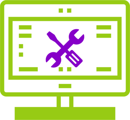 Computer Repair & Help - Herramientas De Mecanico Logo (433x400)