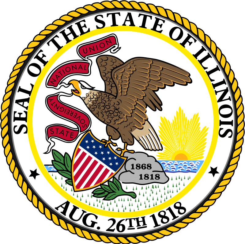 A Unique Invention For Stock Market By World Renowned - Illinois State Seal Png (800x796)