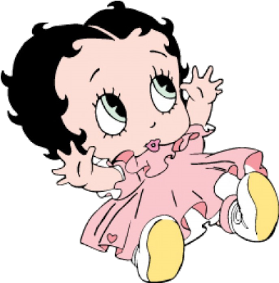 Betty Boop Clip Art - Betty Boop Cartoon Baby (400x400)