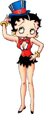 Betty Boop All American Girl Clip Art Images - Betty Boop (400x400)