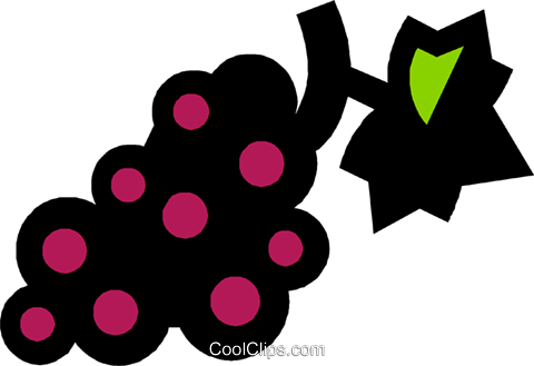 Cachos De Uvas Livre De Direitos Vetores Clip Art Ilustração - Cachos De Uvas Livre De Direitos Vetores Clip Art Ilustração (480x329)