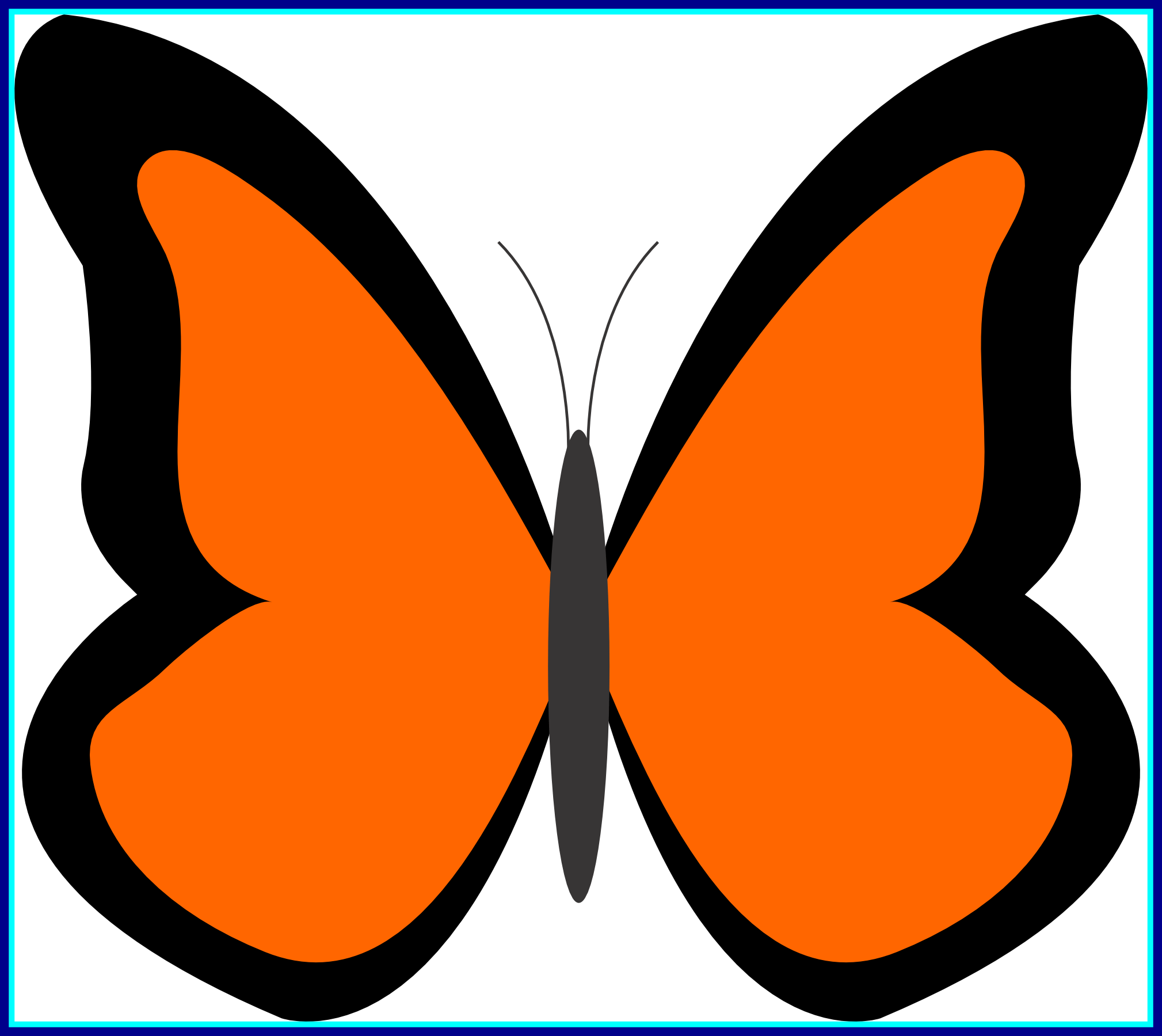 Appealing Simple Butterfly Pict Of Coloring Page - Appealing Simple Butterfly Pict Of Coloring Page (2019x1800)