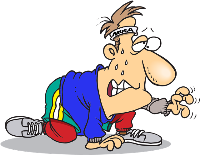 Gc D Ksds Marathon Mystery Cache In - Cartoon Tired Png (640x497)