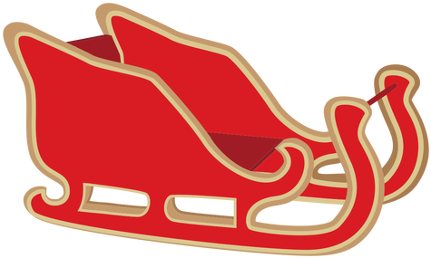 Santa Sleigh Png - Trineo Png (512x512)