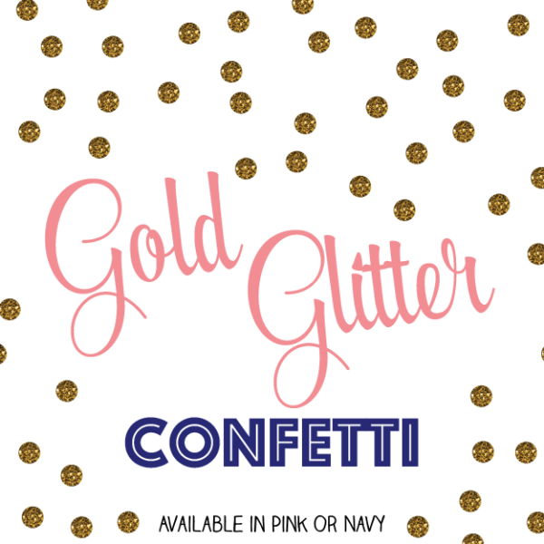 Glitter Clipart Glitter Line Point - Gold Glitter Confetti (600x600)