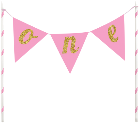 Welcome To Our Hand Picked Gold Glitter Banner Clipart - Διακοσμητικα Τουρτασ (480x480)