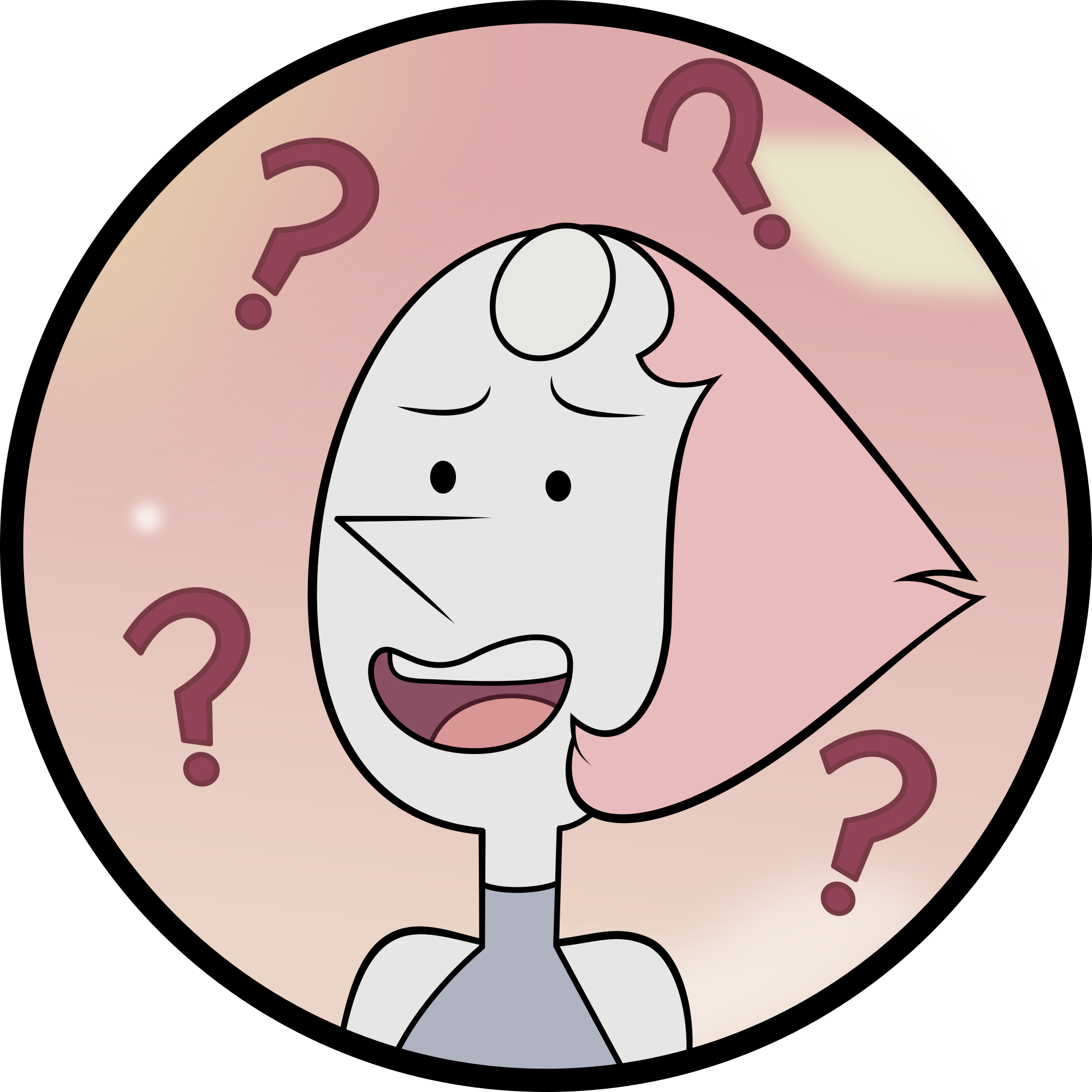 Post - Steven Universe Pearl Confused (2000x2000)