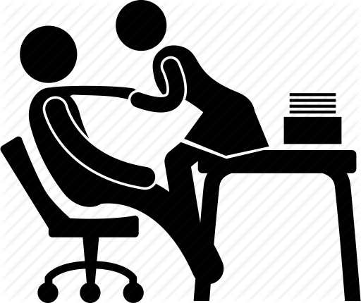 Employee Having Fun Playing - Icon Workplace (512x430)