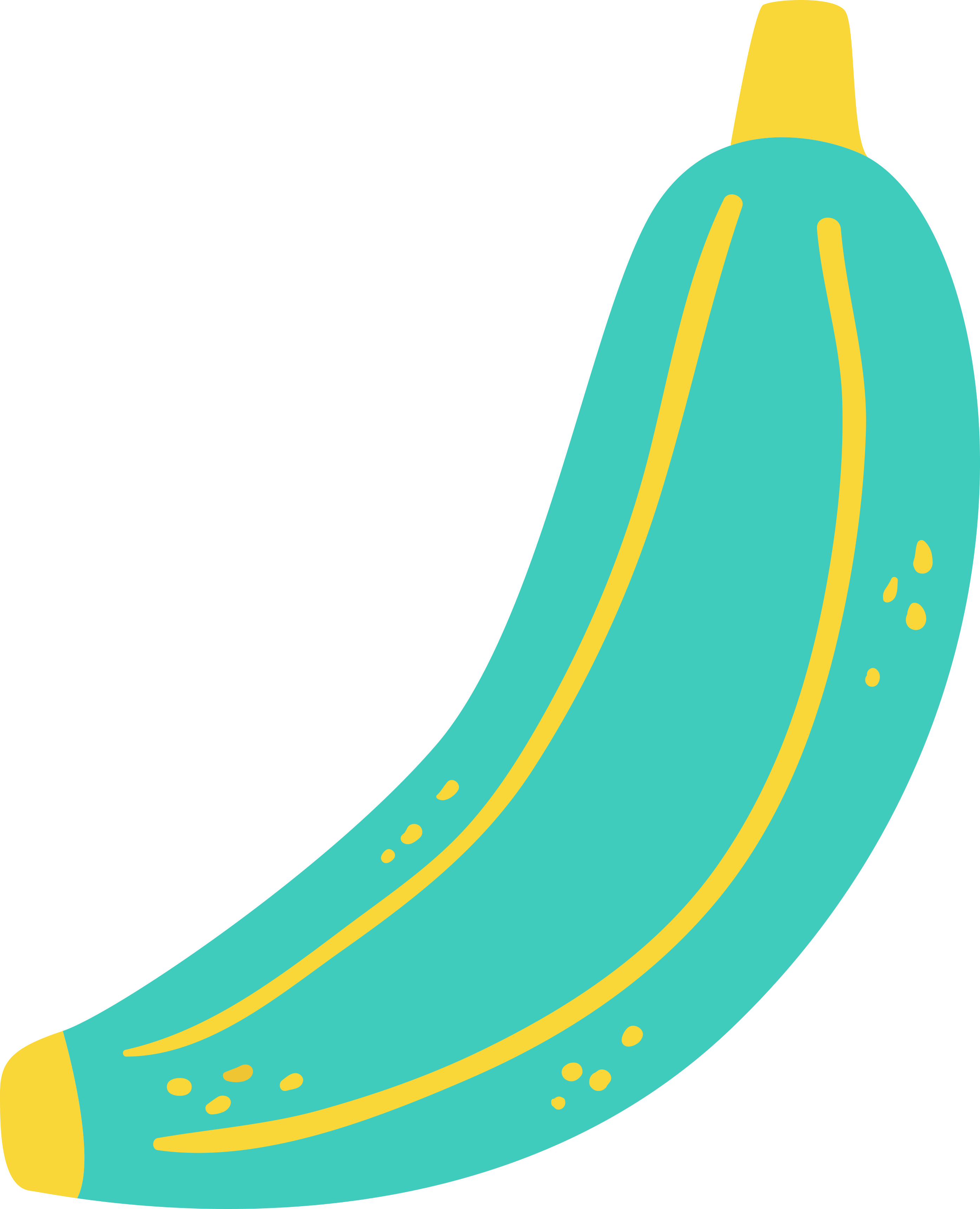 Fun Clipart Banana - Pink Bananas Clipart (2789x3440)