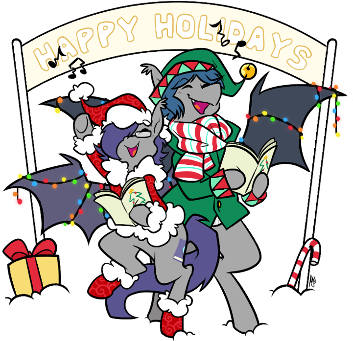 Egophiliac, Bat Pony, Brothers, Candy, Candy Cane, - Bicycle (747x723)