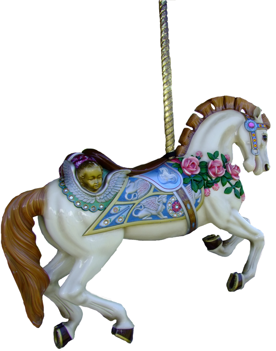 Download Vector Download Milk Cow Free On Dumielauxepices - Carousel Horse Vintage Png (900x1148)
