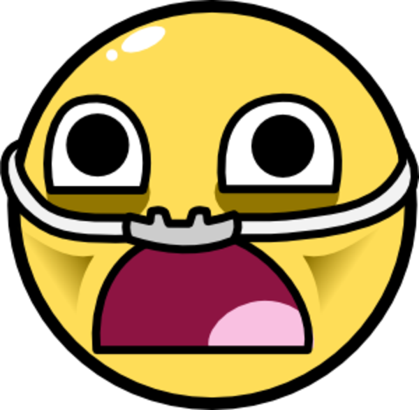 Awesome Face / Epic Smiley - Awesome Face Happy (600x586)