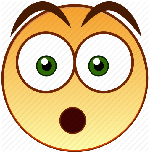 Surprised Smiley Png Clipart Emoticon Smiley Computer - Surprised Smiley Png (507x512)