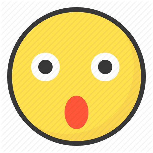 Emoji Face Clipart Surprise - Emoji (512x512)