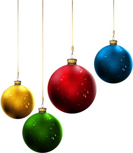 Christmas Balls Png Clip-art Png - Christmas Ornaments On A String (480x543)