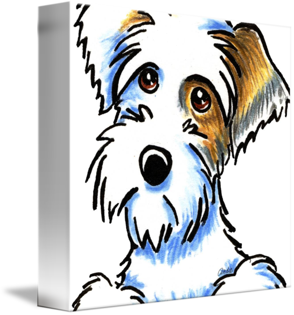 Sealyham Badger Off-leash Artt Plum Shower Curtain (606x650)