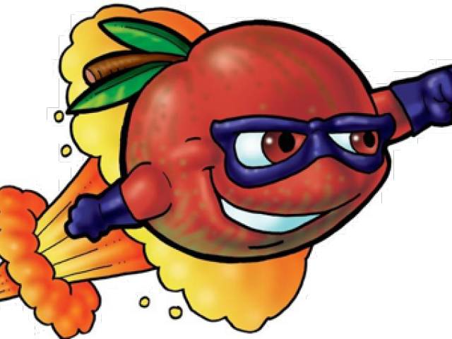 Food Clipart Superhero - Superhero Food Clip Art (640x480)