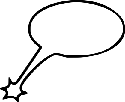 Speech Balloon Comics Bubble Computer Icons Callout - Komiksová Bublina Png (417x340)