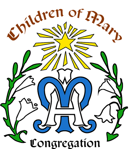 We Are So Happy To Inform You That The Crown Of Twelve - Children Of Mary Logo (450x518)