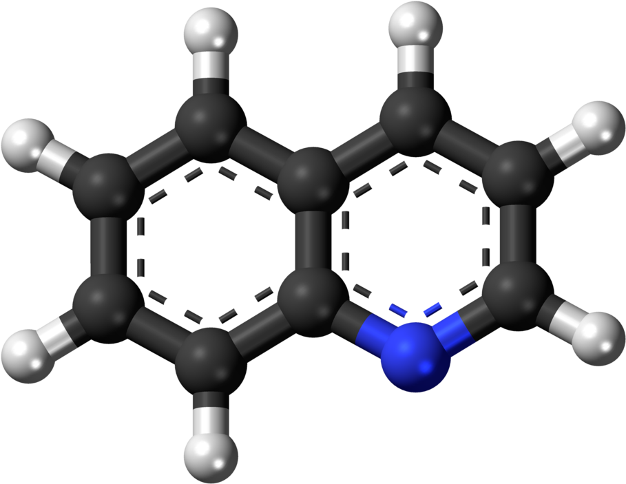 Quinoline 3d Balls 2 - Amine Compounds (chemical Compounds) (974x768)