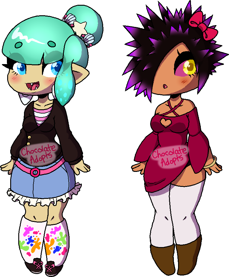 Inkling Sea Urchin Close 2/2 By Chocolate - Splatoon (764x925)