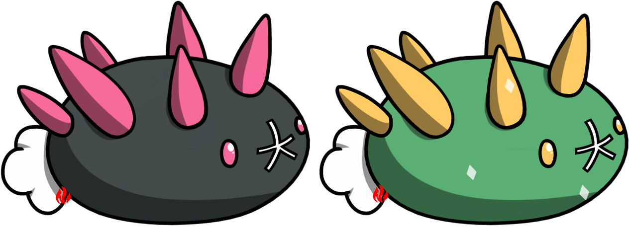 Because Who Wouldn't Make A Sea Urchin Pokemon My Commissions - Because Who Wouldn't Make A Sea Urchin Pokemon My Commissions (1280x640)