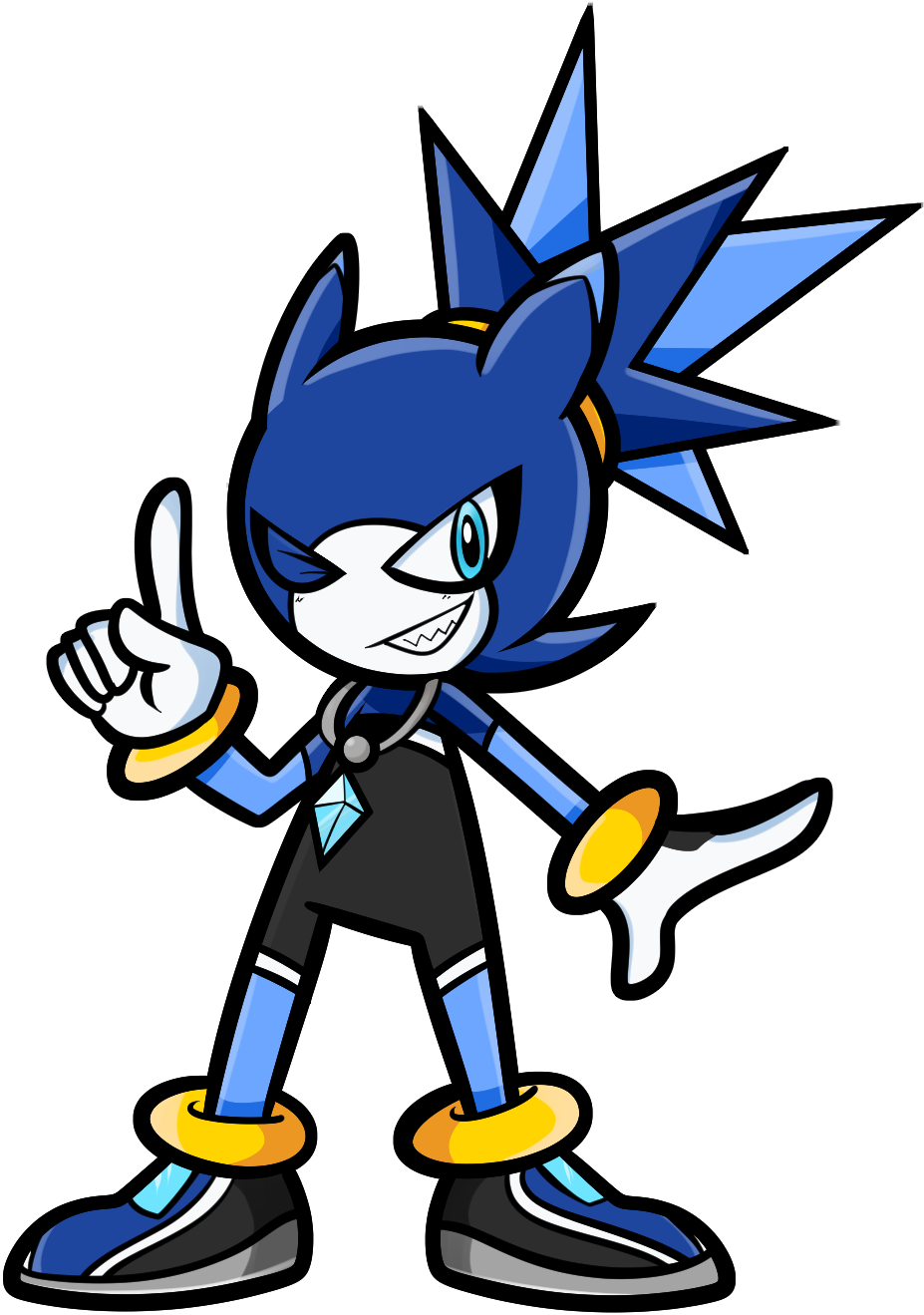 “ Fanart Of @drawloverlala's Sonic Oc, Splash The Sea - Splash The Sea Urchin (957x1353)