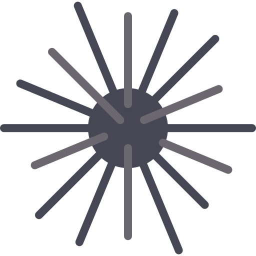 Sea Urchin Png File - Japan Thumbs Up (512x512)