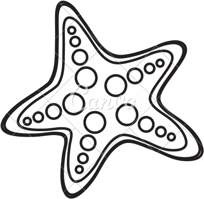Sea Star At Getdrawings - Drawing (550x550)