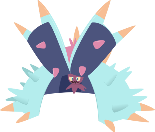 New Sea Urchin Pokemon Leaked Evolution By Alexalan - Pokemon Sun And Moon Sea Urchin (500x429)