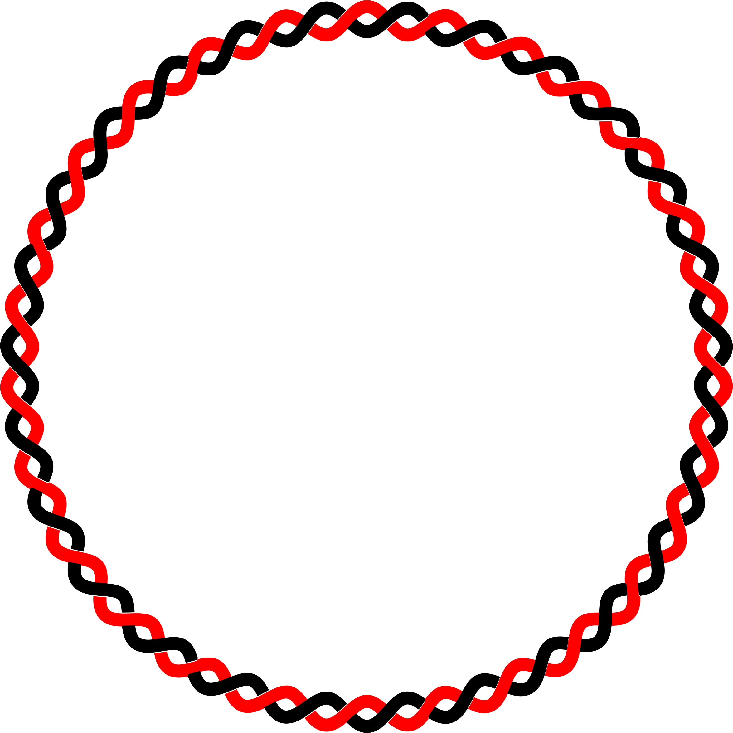 Big Image - Intertwined Circle (2350x2350)