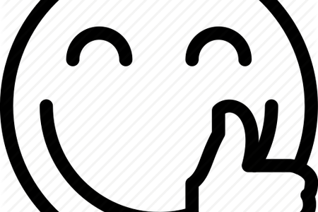 Png Royalty Free Library Download Wallpaper Face Full - Smile Thumbs Up Png (450x300)