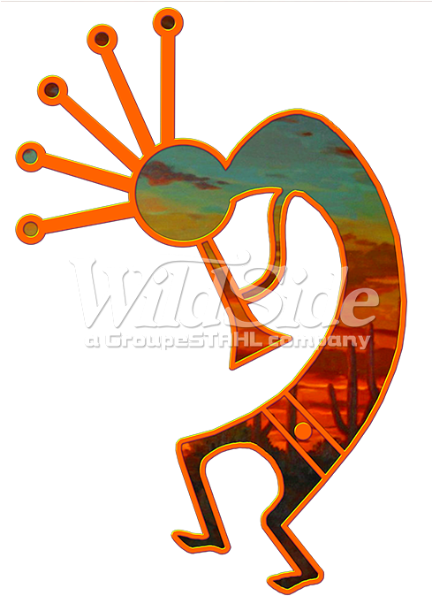 Kokopelli - Desert - Graphic Design (675x675)