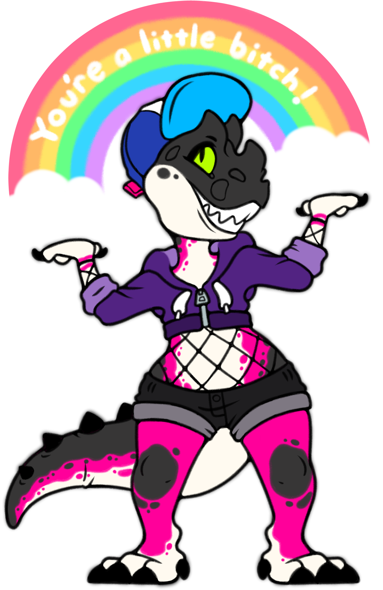 You're A Little Bitch - Fur (1600x2100)