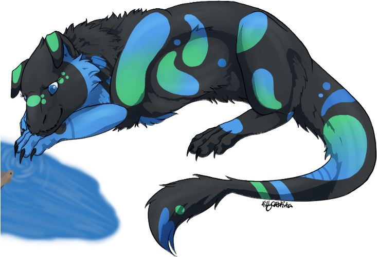 Meri With My Current Bean Kokopelli By Me - Illustration (800x640)