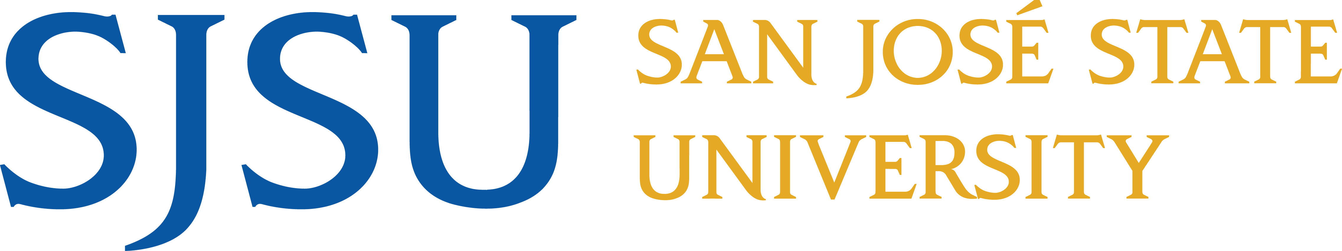 Sjsu Logo - Sjsu San Jose State University Logo (4547x851)