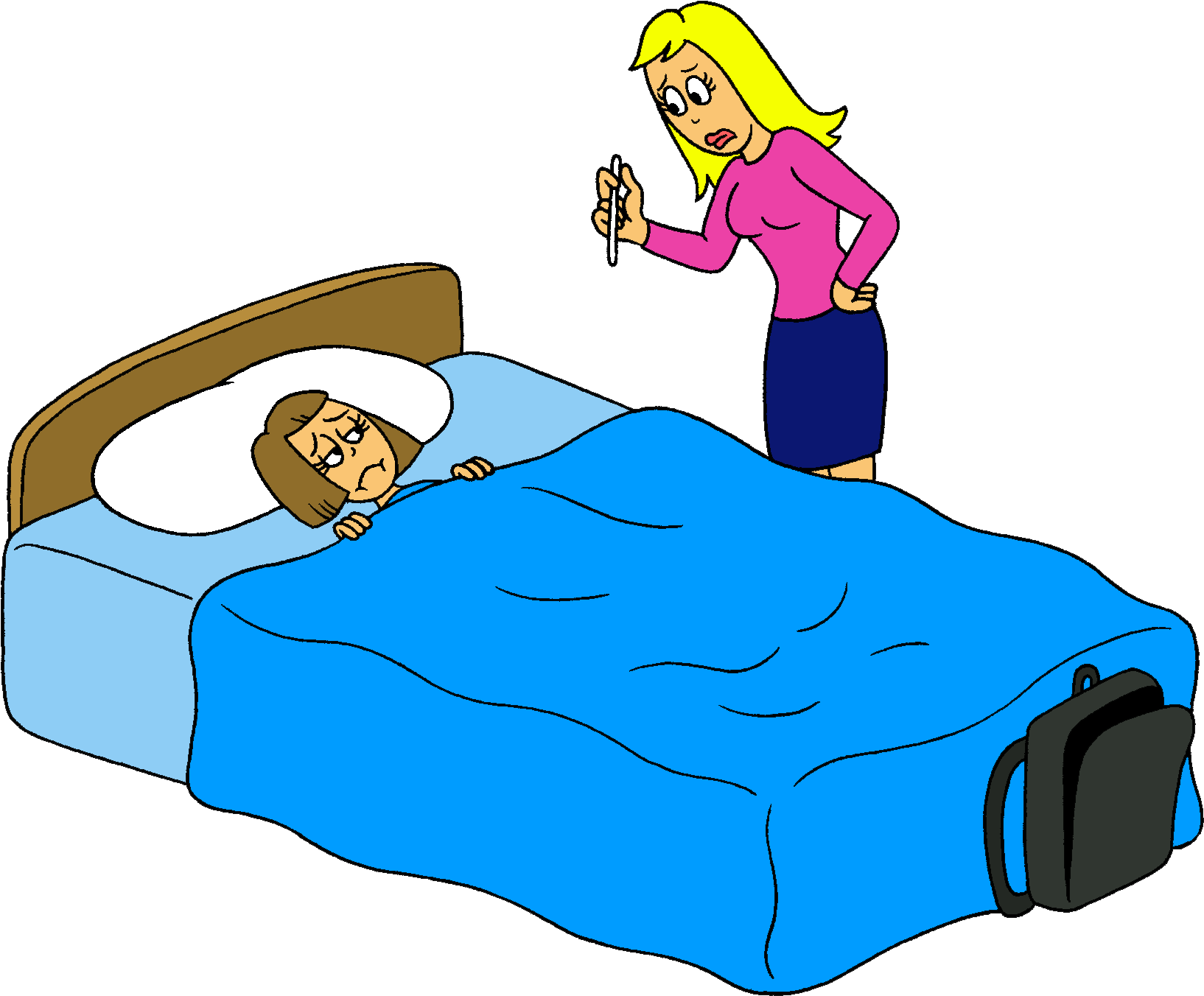 How To Manage School Absenteeism - Clip Art (1750x1443)