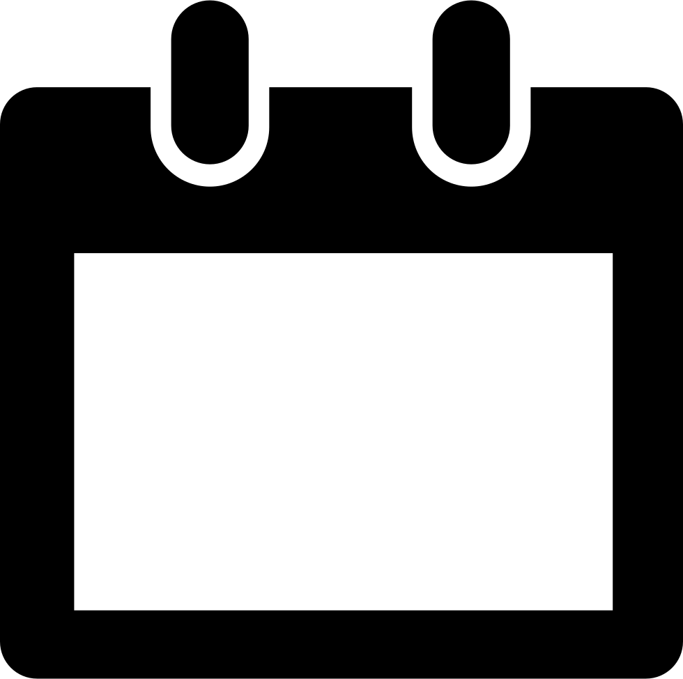 Clip Stock Png Icon Free Download - Blank Calendar Icon Png Transparent (980x974)