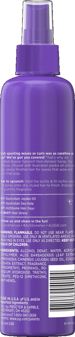 Aussie Sprunch Hairspray - Aussie Catch The Wave Sprunch Spray (1200x1200)