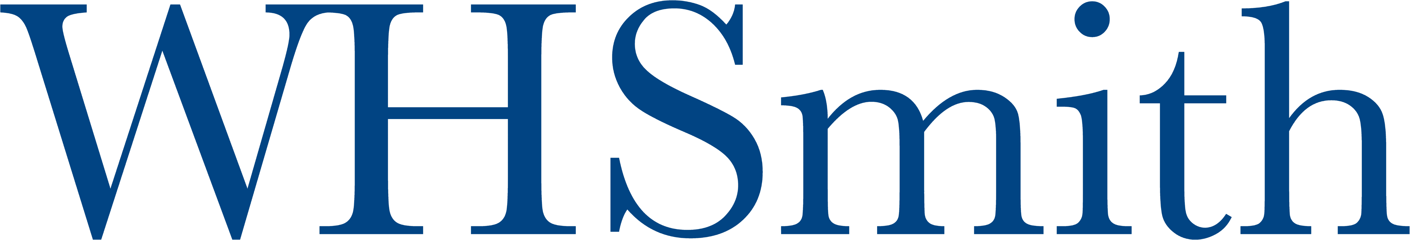 For Convenience On The Move, Whsmith Is Your One-stop - Whsmith Logo Vector (5000x973)